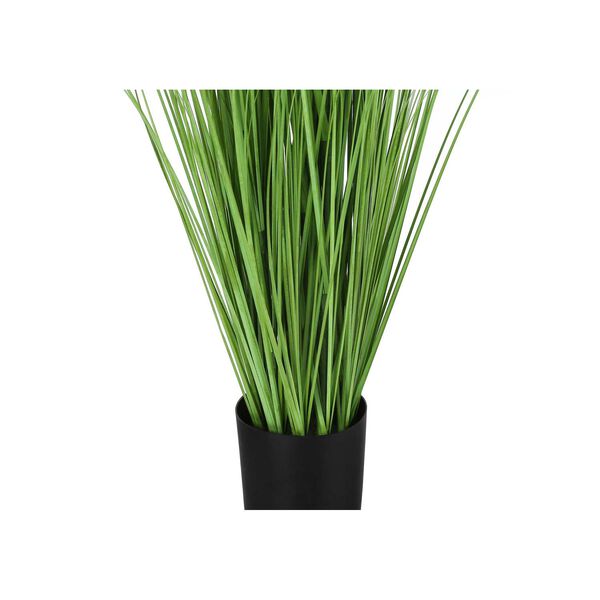 Black Green 47-Inch Grass Tree Indoor Floor Potted Real Touch Green Grass Artificial Plant, image 3